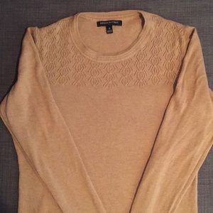 Camel-colored Banana Republic sweater